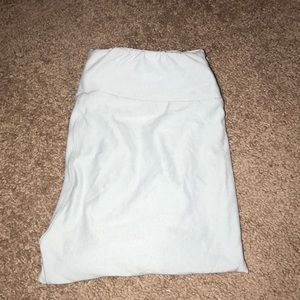 Pale Grey, OS, LuLaRoe Leggings